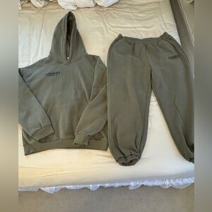 Comfrt Sweatsuit Army Green XL